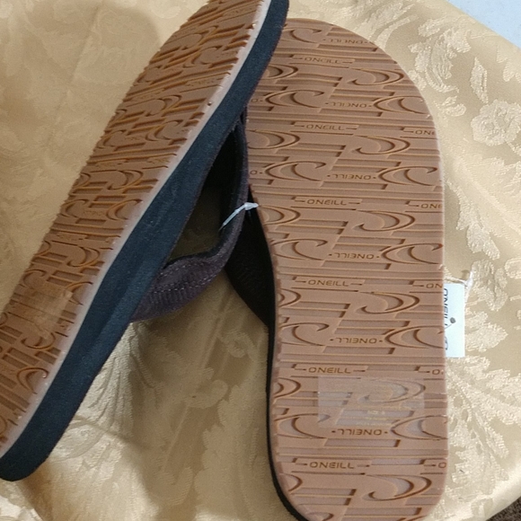 O'NEILL Groundswell  dark brown flip flops - Picture 4 of 8